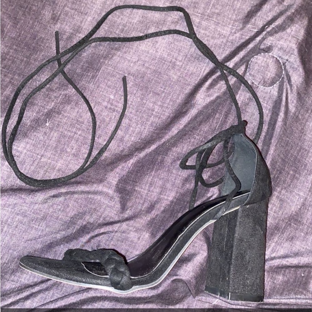 black tie heels